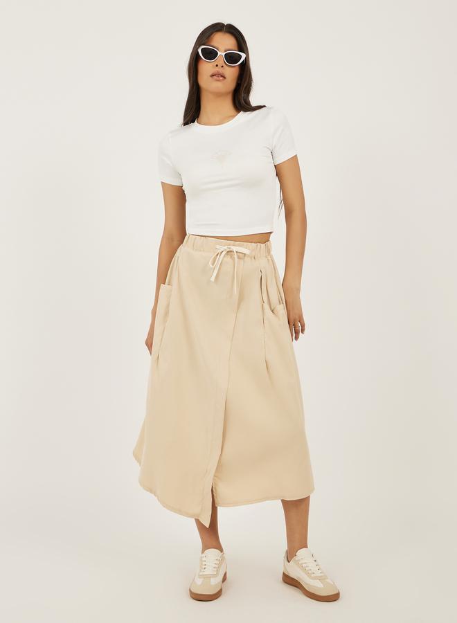 ستايلي تيشيرت قصير مطرز بالخرز - Image 2